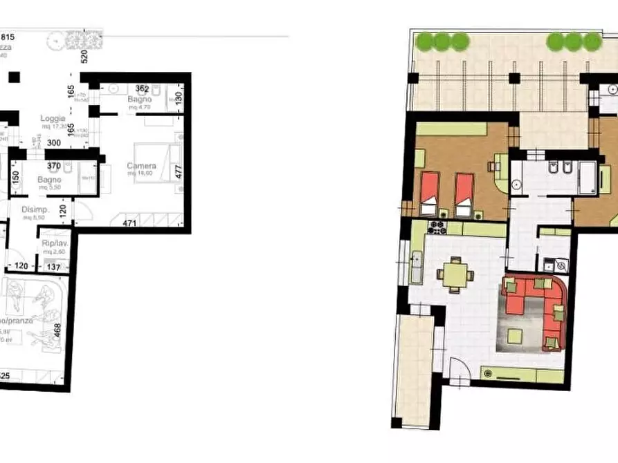 Immagine 10 di Appartamento in vendita  a Cascina