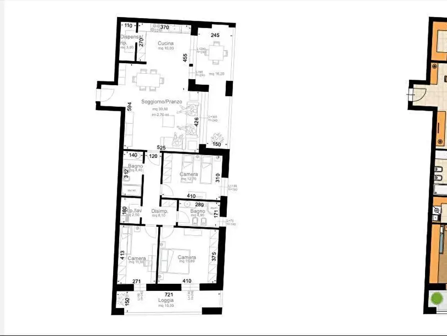 Immagine 10 di Appartamento in vendita  a Cascina