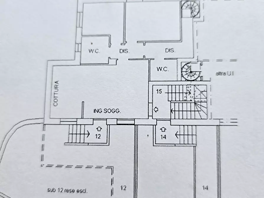 Immagine 19 di Appartamento in vendita  a Colle Di Val D'elsa