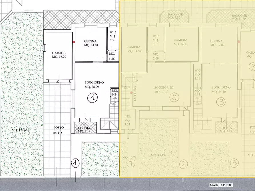 Immagine 1 di Villetta a schiera in vendita  a Fucecchio