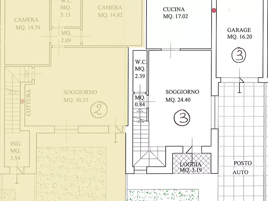 Immagine 1 di Villetta a schiera in vendita  a Fucecchio