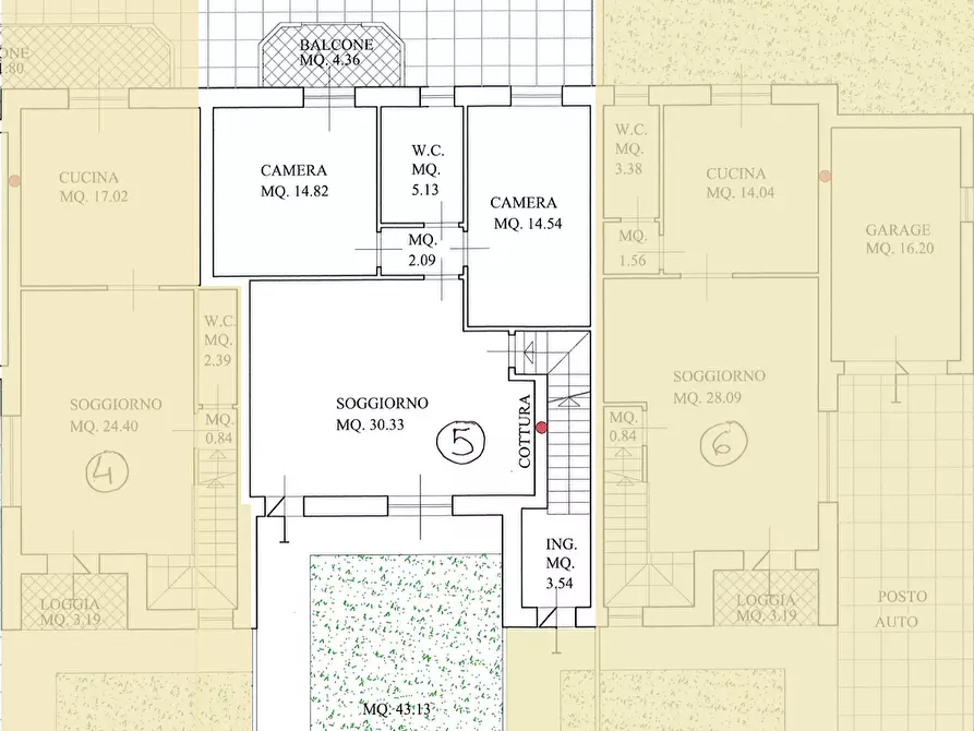 Immagine 1 di Appartamento in vendita  a Fucecchio