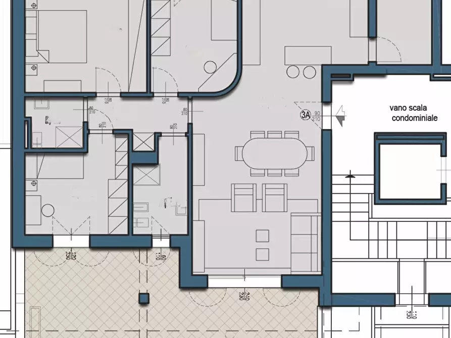 Immagine 2 di Mansarda in vendita  a Empoli