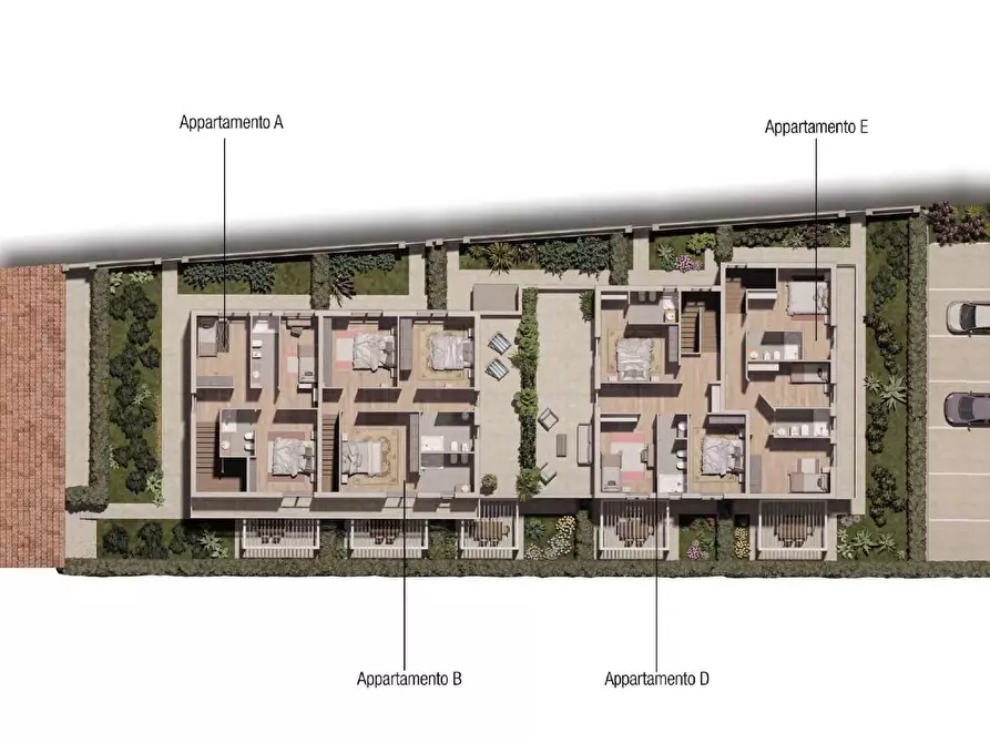 Immagine 20 di Villetta a schiera in vendita  a Empoli