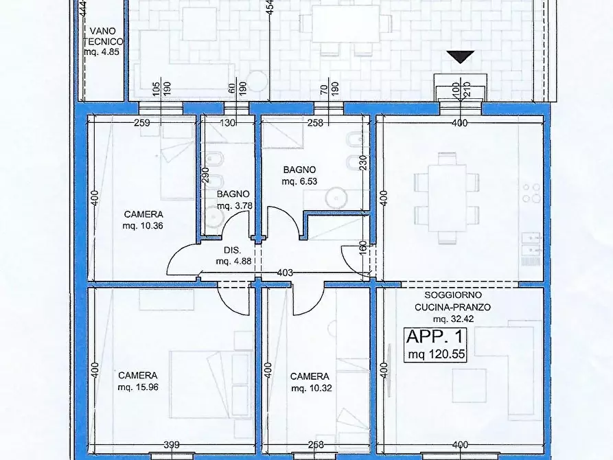 Immagine 3 di Appartamento in vendita  a Bientina