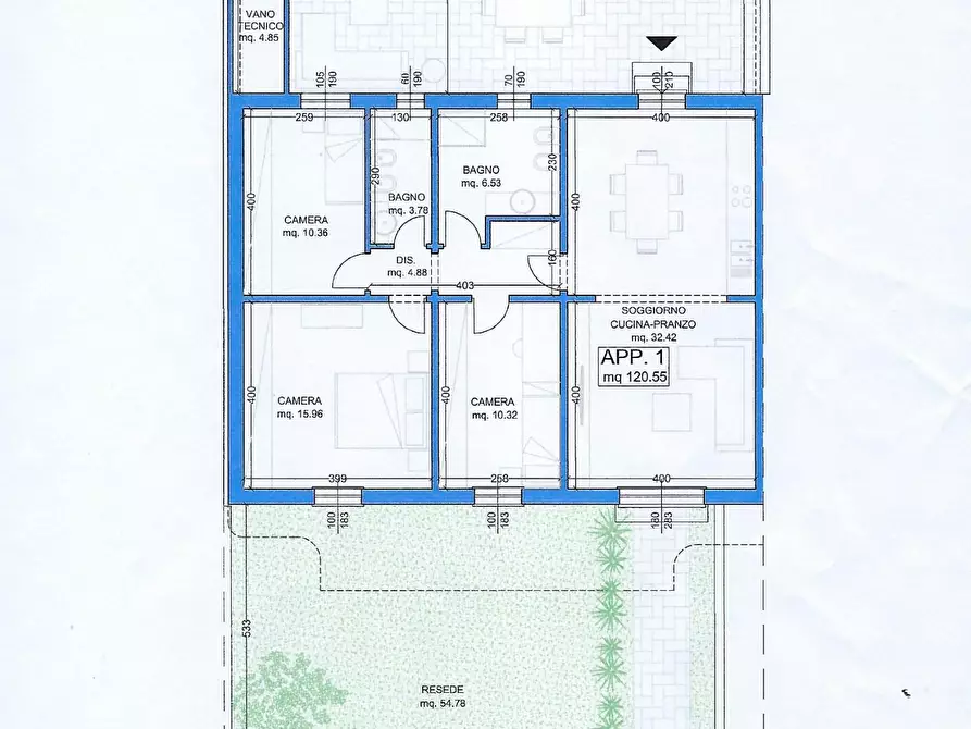 Immagine 2 di Appartamento in vendita  a Bientina