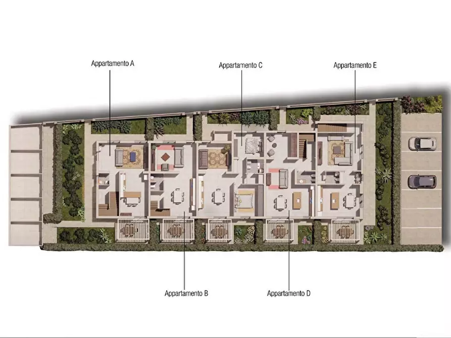 Immagine 4 di Villetta a schiera in vendita  a Empoli