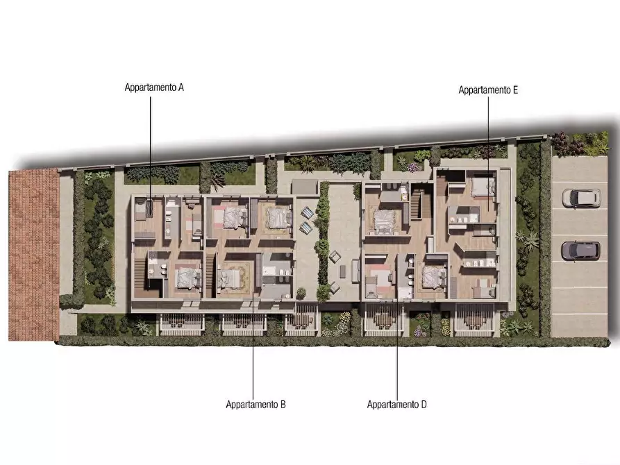 Immagine 5 di Villetta a schiera in vendita  a Empoli