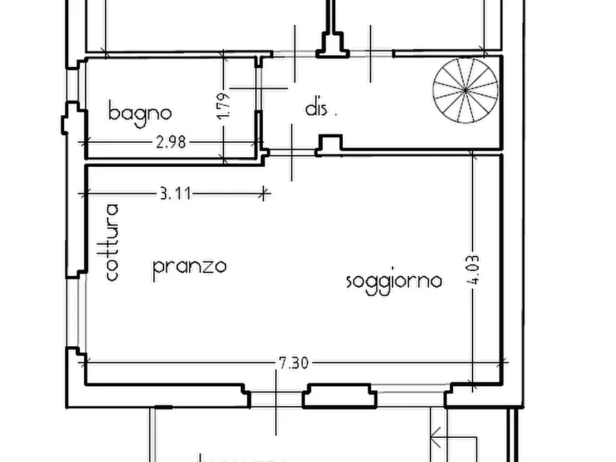 Immagine 14 di Appartamento in vendita  a Santa Croce Sull'arno