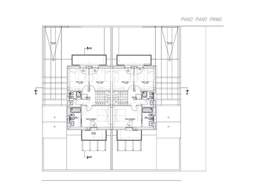 Immagine 7 di Casa bifamiliare in vendita  a Cascina