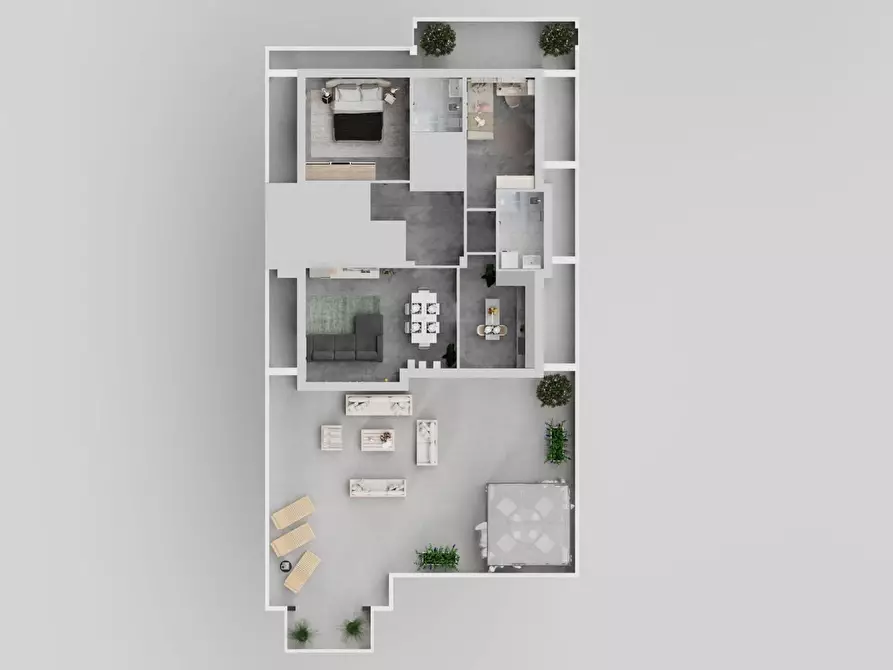 Immagine 12 di Mansarda in vendita  a Massa