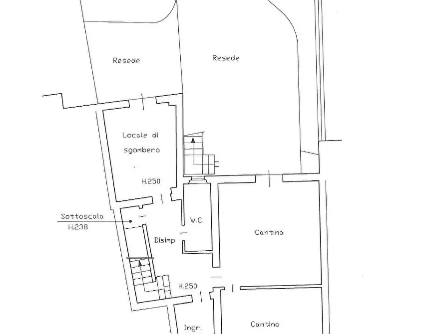 Immagine 3 di Casa bifamiliare in vendita  a Empoli