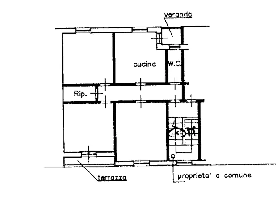 Immagine 12 di Appartamento in vendita  a Pontedera