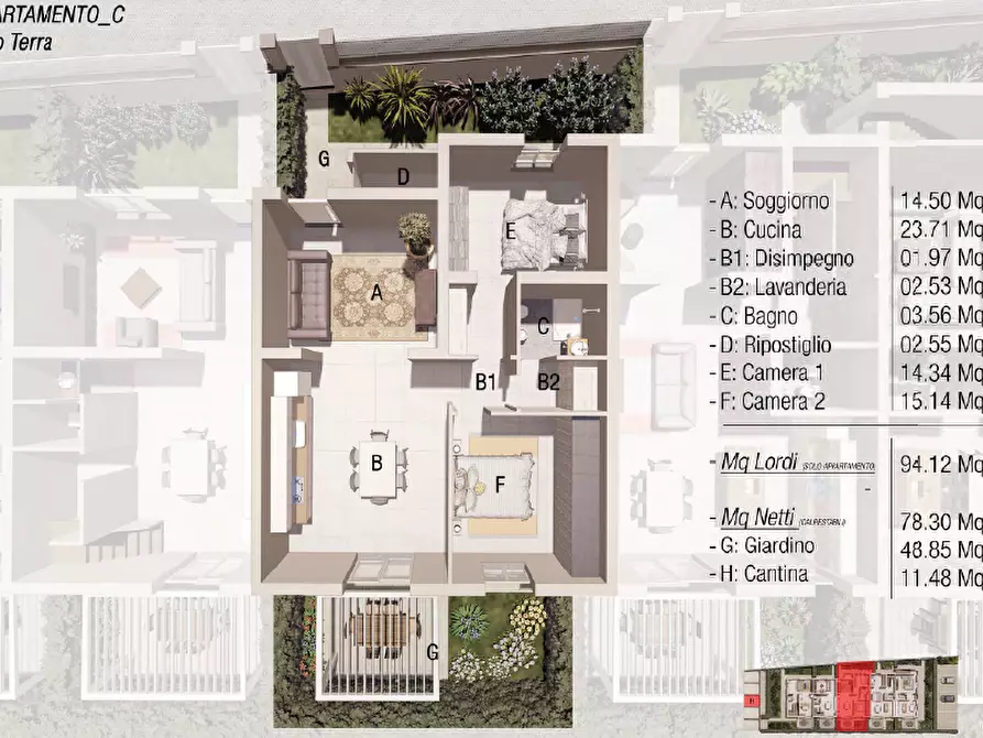 Immagine 6 di Appartamento in vendita  a Empoli