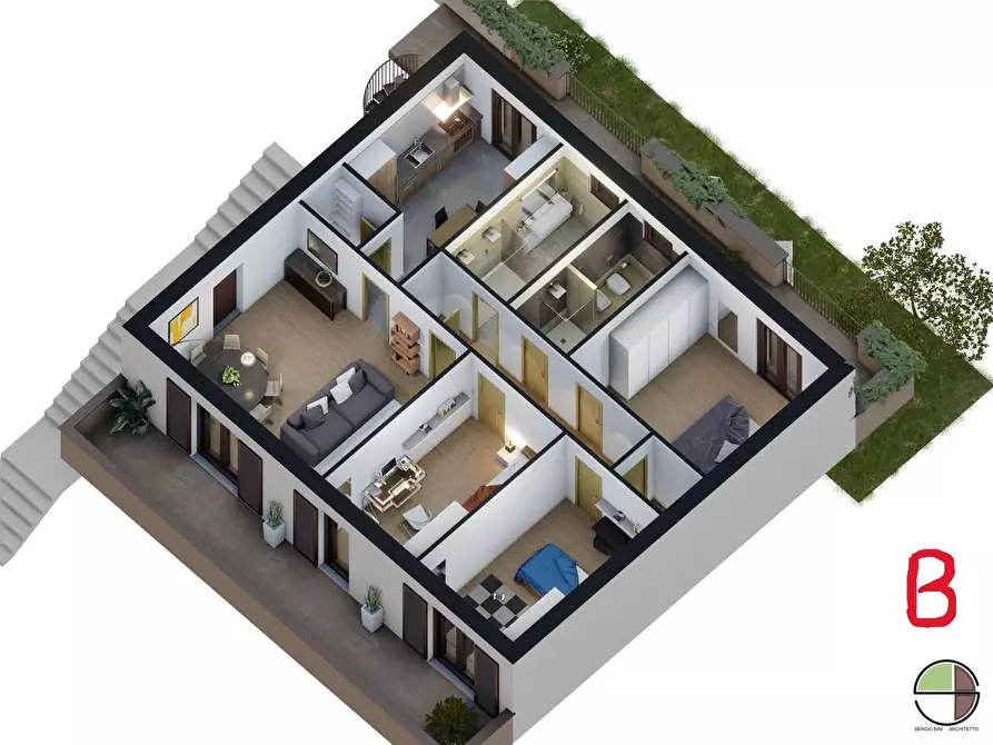 Immagine 26 di Appartamento in vendita  a Collesalvetti