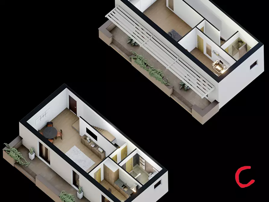 Immagine 27 di Appartamento in vendita  a Collesalvetti