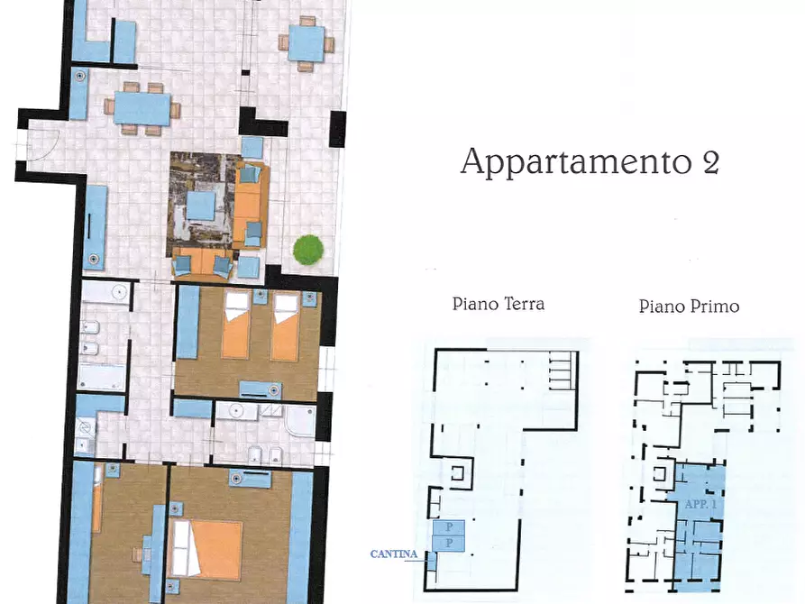 Immagine 8 di Appartamento in vendita  a Cascina