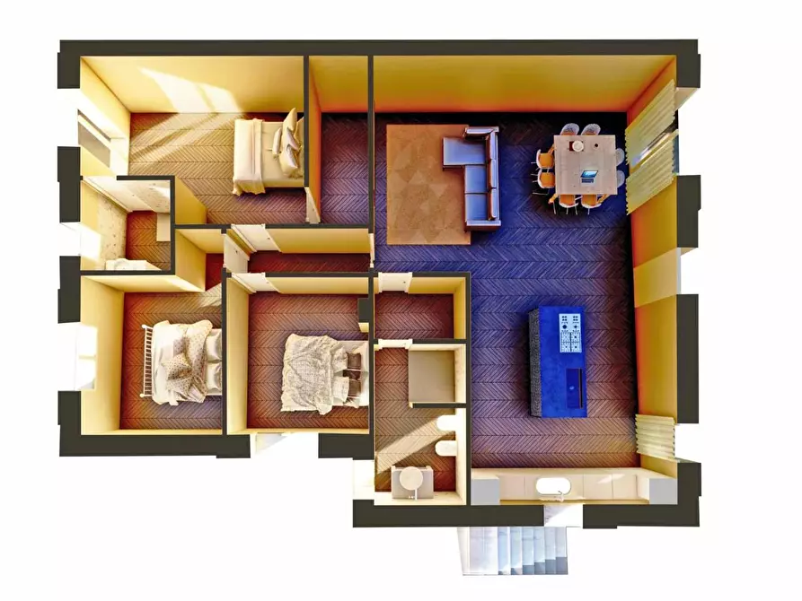 Immagine 2 di Casa bifamiliare in vendita  a Massa