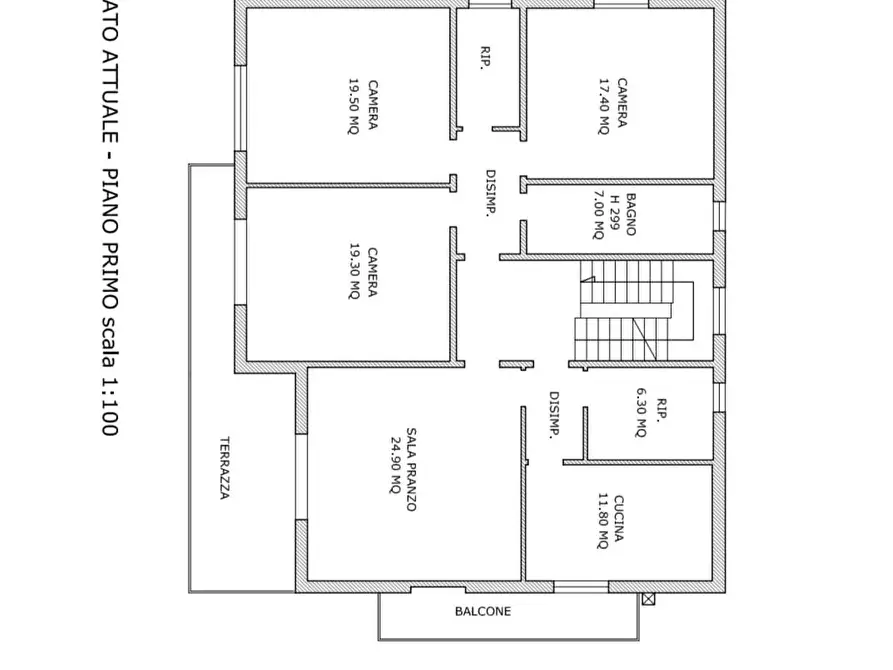 Immagine 3 di Casa indipendente in vendita  a Montelupo Fiorentino