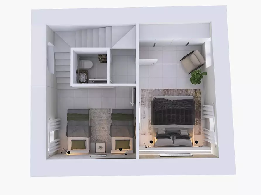 Immagine 9 di Villetta a schiera in vendita  a Porcari