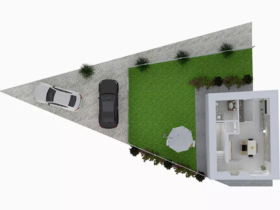 Immagine 8 di Villetta a schiera in vendita  a Porcari