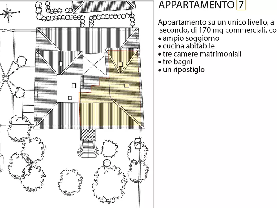 Immagine 2 di Appartamento in vendita  a Sovicille