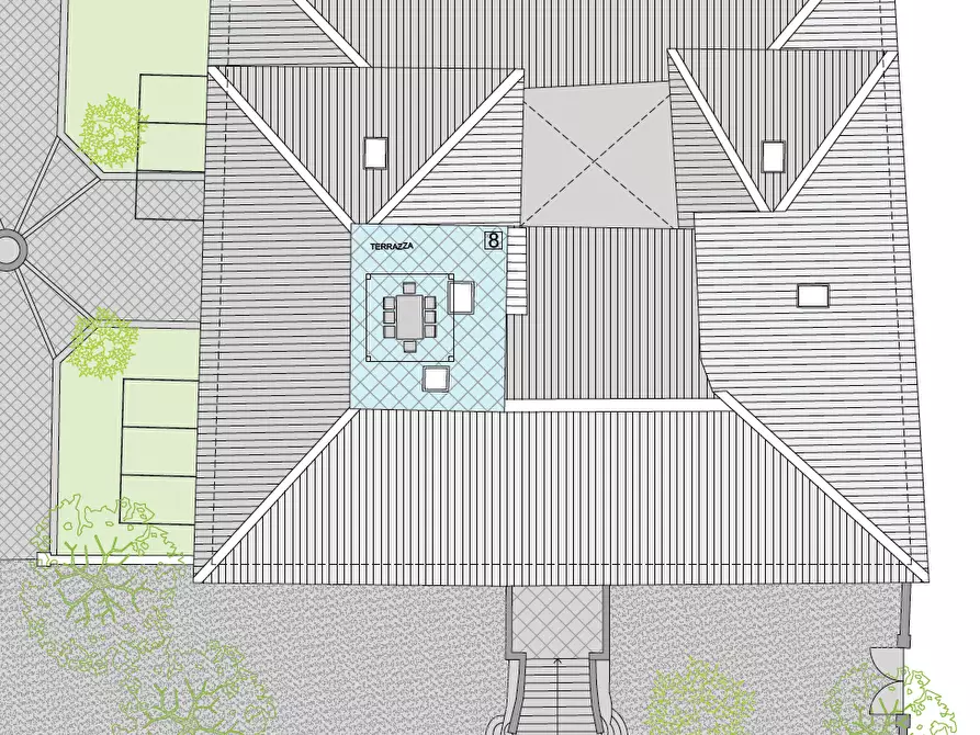 Immagine 10 di Appartamento in vendita  a Sovicille