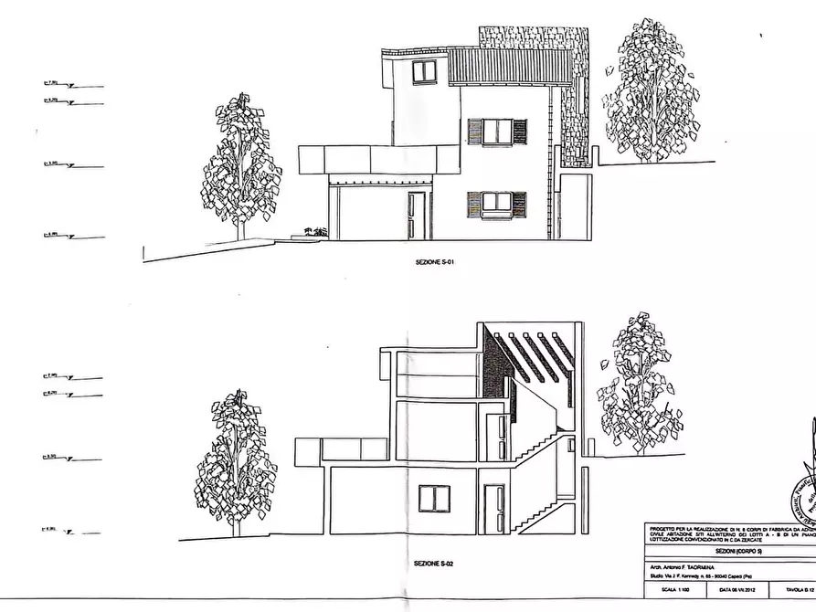 Immagine 17 di Villa in vendita  a Capaci