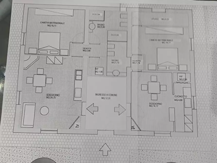 Immagine 5 di Casa bifamiliare in vendita  a Bientina