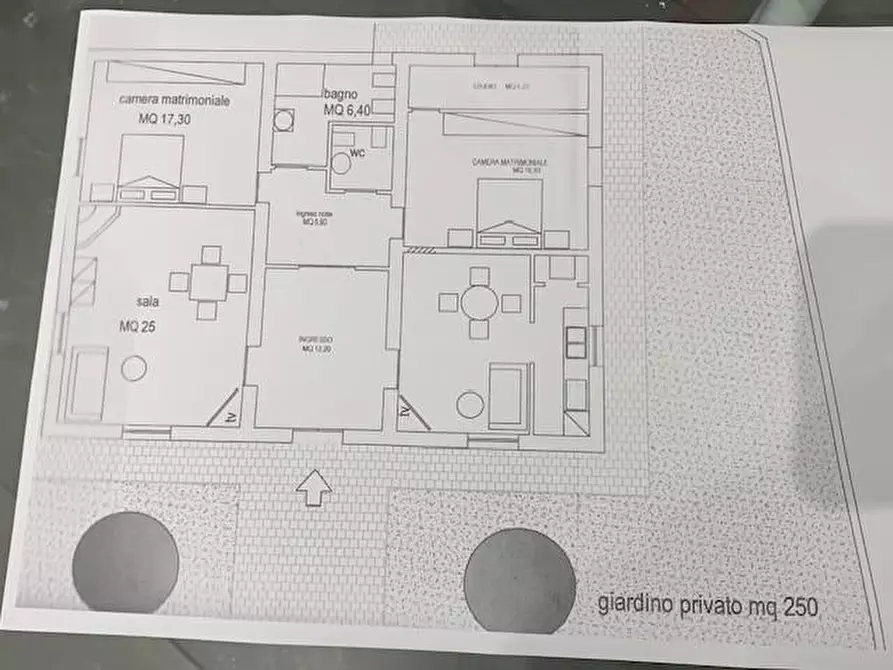Immagine 4 di Casa bifamiliare in vendita  a Bientina