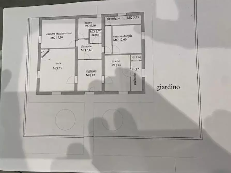 Immagine 3 di Casa bifamiliare in vendita  a Bientina