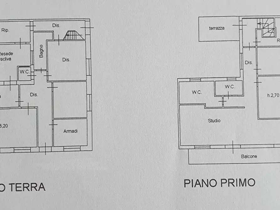 Immagine 27 di Casa semindipendente in vendita  a Viareggio