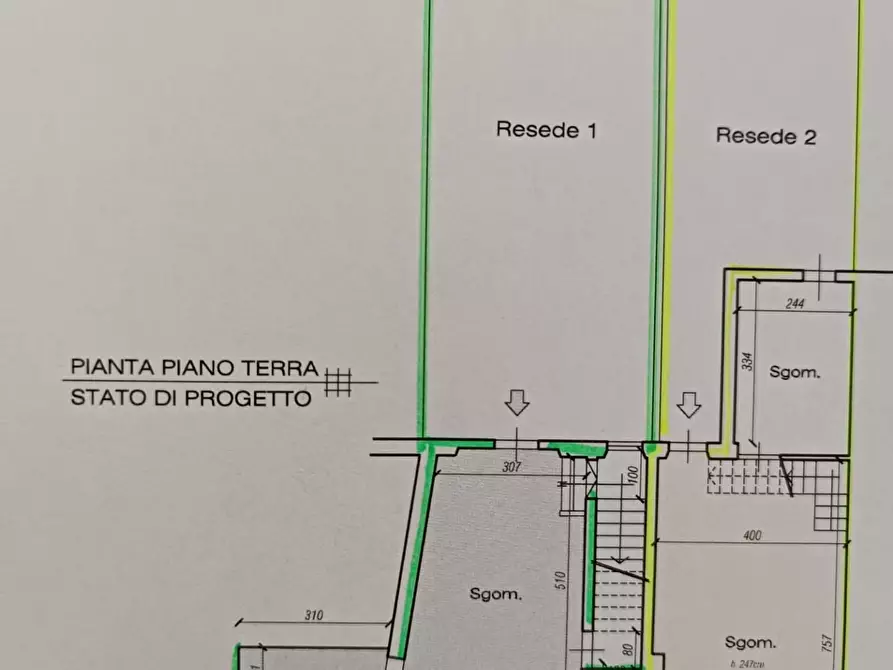 Immagine 2 di Appartamento in vendita  a Cascina