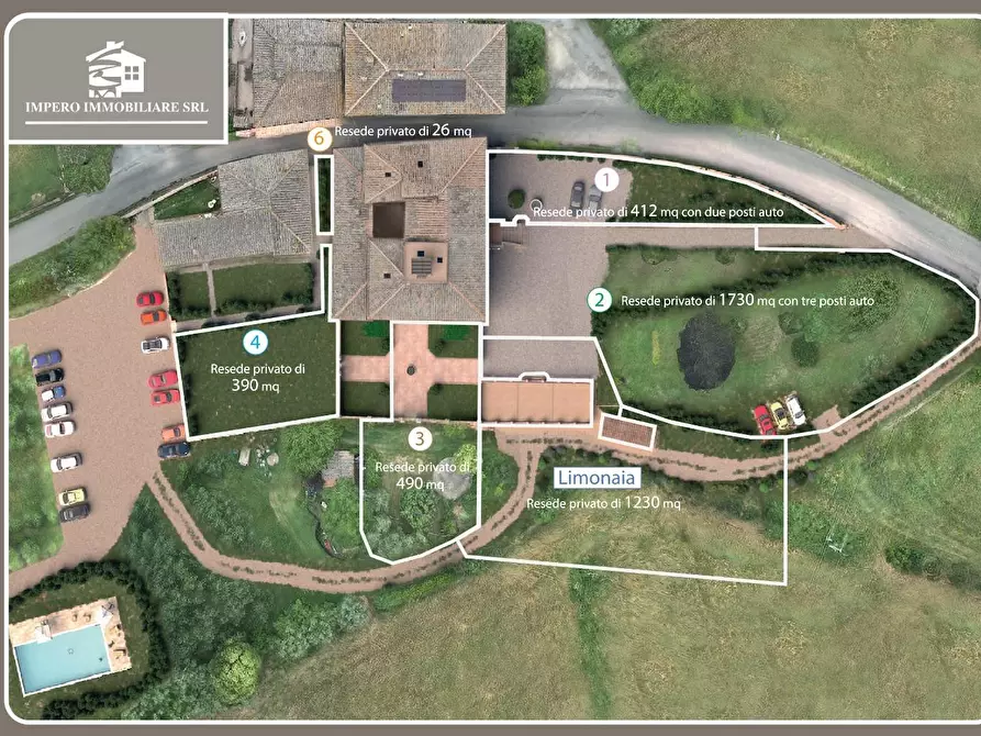 Immagine 2 di Appartamento in vendita  a Sovicille