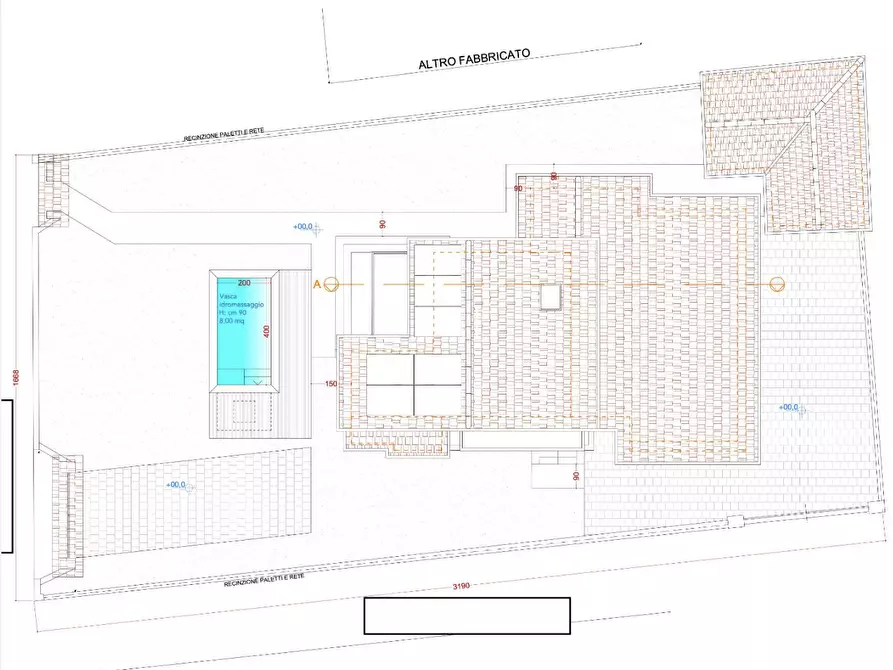 Immagine 8 di Villa in vendita  a Forte Dei Marmi