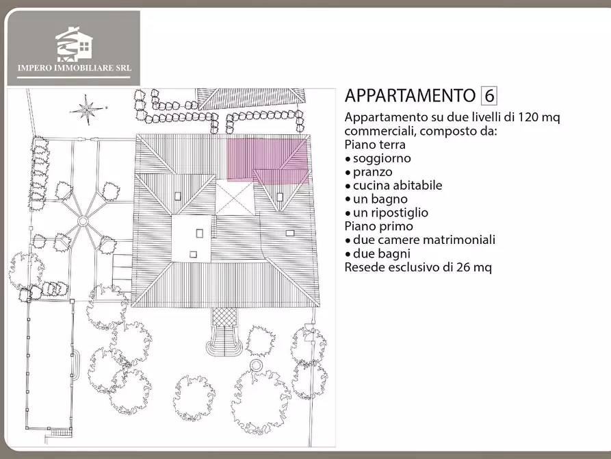 Immagine 27 di Appartamento in vendita  a Siena