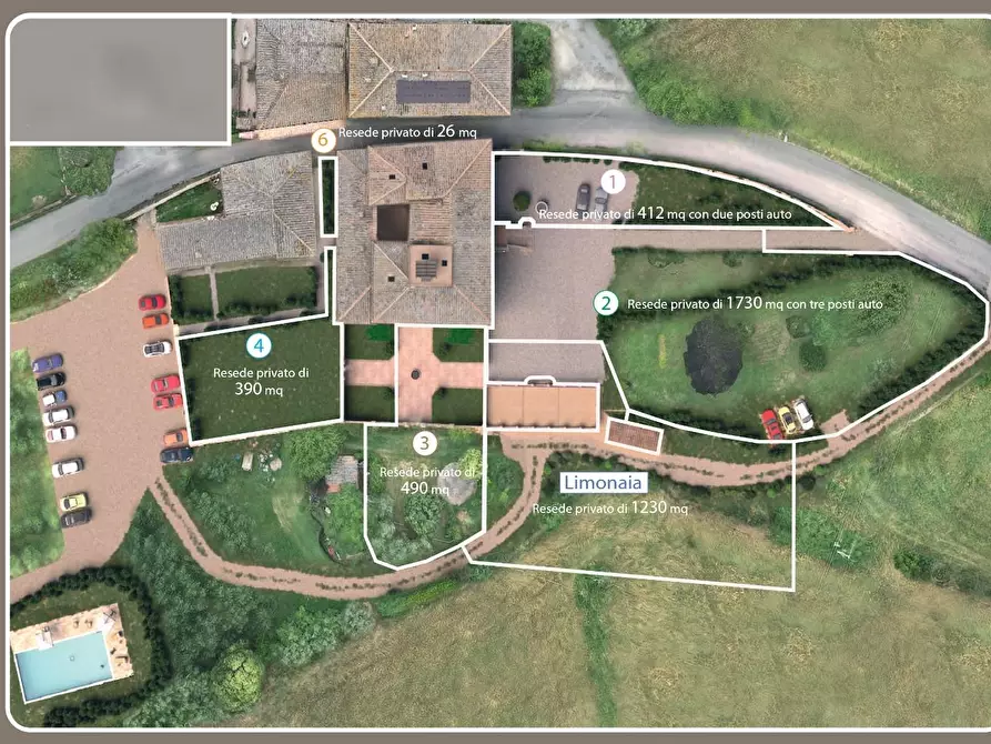 Immagine 5 di Mansarda in vendita  a Siena