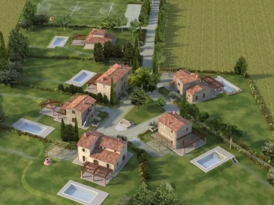 Immagine 4 di Casa colonica in vendita  a Cortona