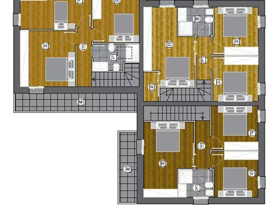 Immagine 1 di Villetta a schiera in vendita  a Vezzano Sul Crostolo