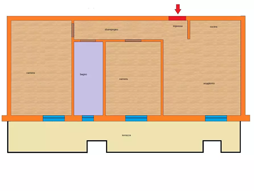 Immagine 21 di Appartamento in vendita  a Massa