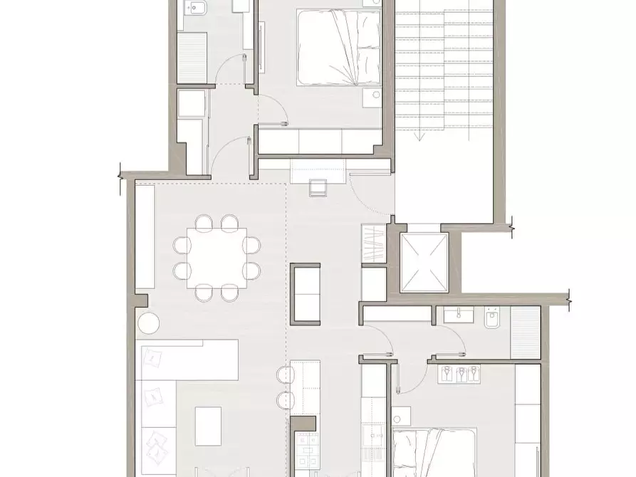 Immagine 3 di Appartamento in vendita  a Carrara