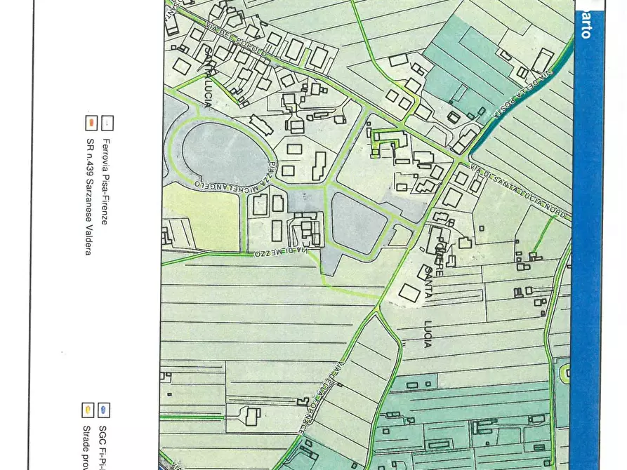 Immagine 2 di Terreno residenziale in vendita  a Pontedera