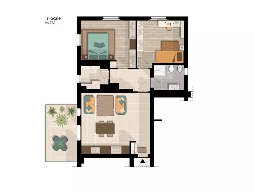 Immagine 23 di Appartamento in vendita  a Cecina