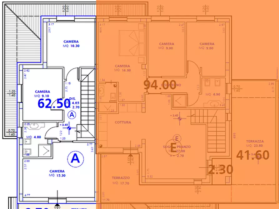 Immagine 3 di Villetta a schiera in vendita  a San Miniato