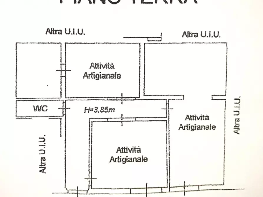 Immagine 1 di Attività artigianale in affitto  a Pontedera