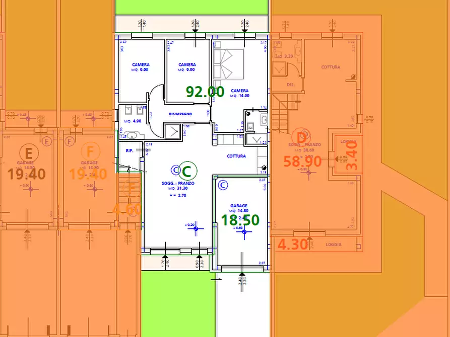 Immagine 2 di Appartamento in vendita  a San Miniato