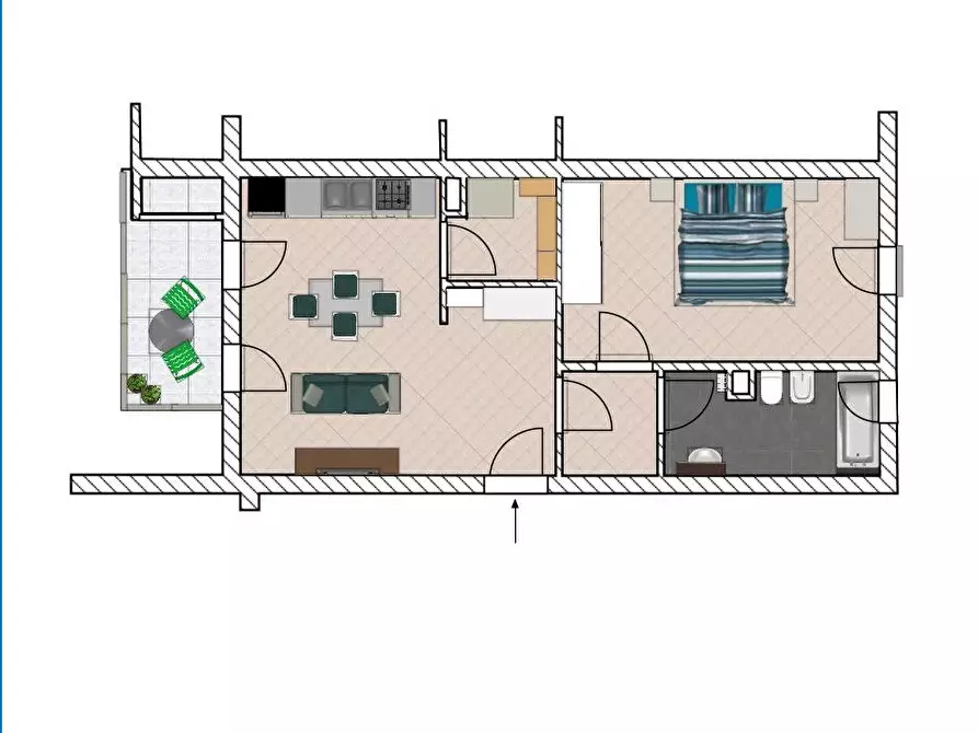 Immagine 18 di Appartamento in vendita  a Rosignano Marittimo