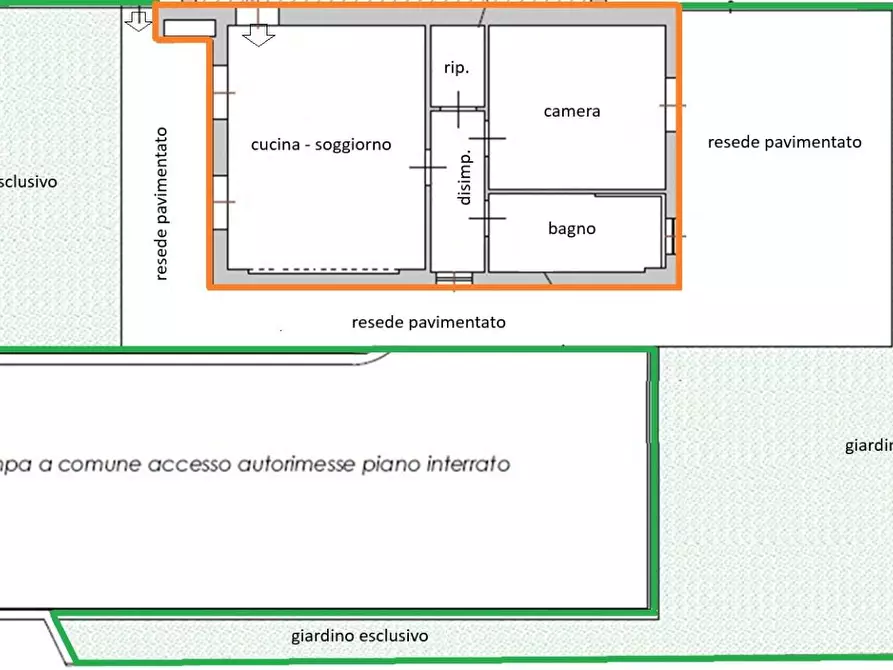 Immagine 20 di Appartamento in vendita  a Castelfiorentino