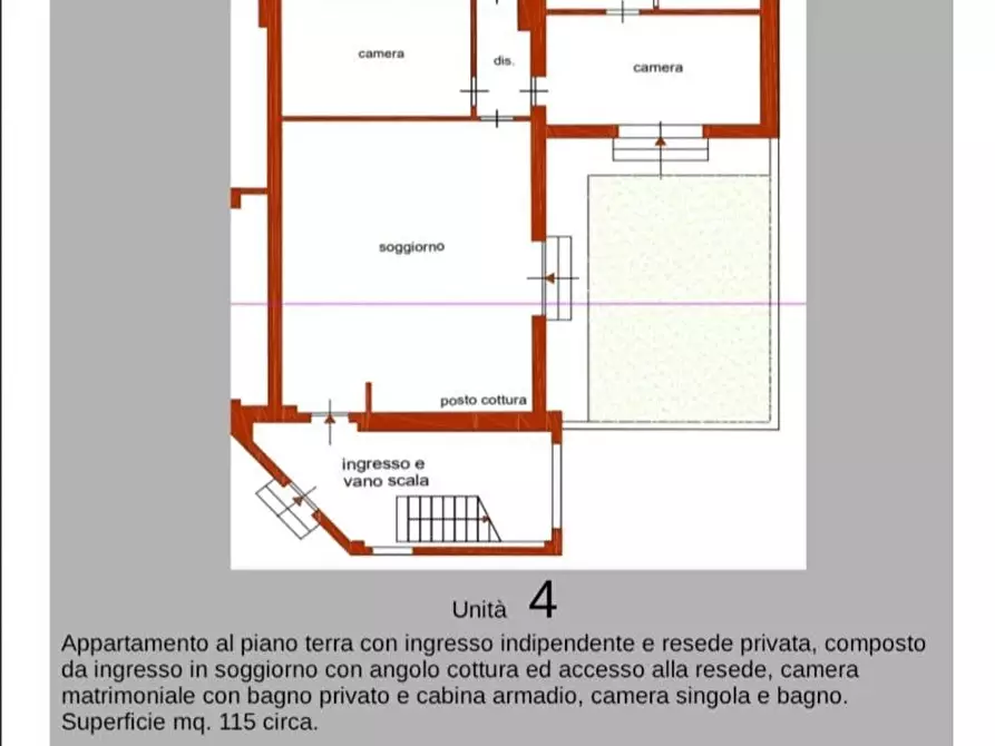 Immagine 4 di Appartamento in vendita  a Capannori