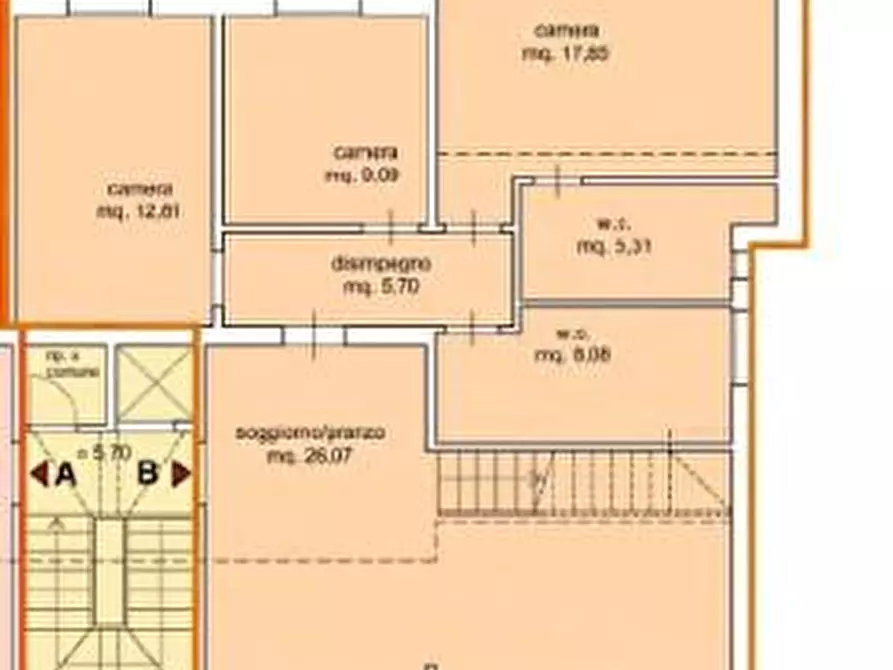 Immagine 20 di Mansarda in vendita  a Empoli